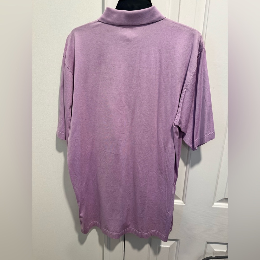 Peter Millar Lavender Polo Shirt - Picture 2 of 3